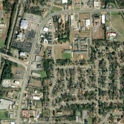 Mobile Heights Alabama High Resolution Satellite Map