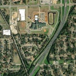 Carver Park Alabama High Resolution Satellite Map