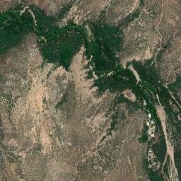 Hookers Hot Springs Arizona High Resolution Satellite Map