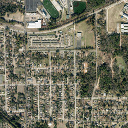 1902 Robbins Street, Tyler, TX 75701 High Resolution Satellite Map