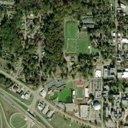 101-133 West College Street, Clinton, MS High Resolution Satellite Map