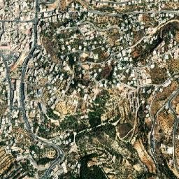 ‘Ajlūn map(satellite map)