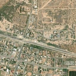 Bowie Arizona High Resolution Satellite Map