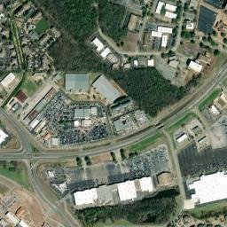 Executive Park Alabama High Resolution Satellite Map
