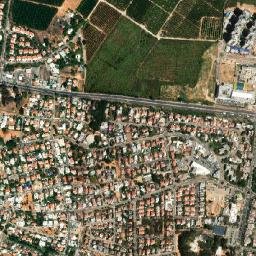 Kefar Yona map(satellite map)