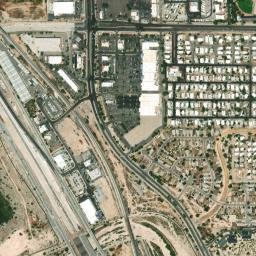 Orange Grove Estates Arizona High Resolution Satellite Map