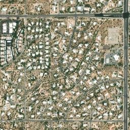 Casas Adobes map(satellite map)