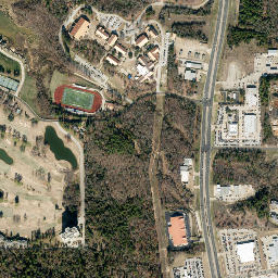 3317 Cascades Court Tyler TX 75709 High Resolution Satellite Map