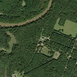 Cahaba Alabama High Resolution Satellite Map