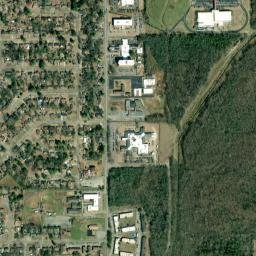 Seth Johnson Estates Alabama High Resolution Satellite Map