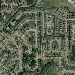 Governors Estates Alabama High Resolution Satellite Map