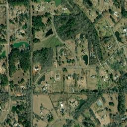 Foxchase Alabama High Resolution Satellite Map