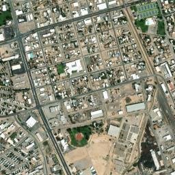 854-898 North 2nd Street, Las Cruces, NM High Resolution Satellite Map