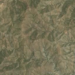 South Wazīristān Agency map(satellite map)