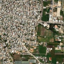 Qalansuwa map(satellite map)