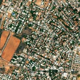 Even Yehuda map(satellite map)