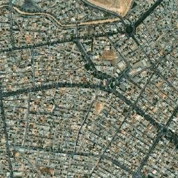 Farrokh Shahr map(satellite map)