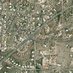 9990-10000 East Catalina Highway, Tucson High Resolution Satellite Map