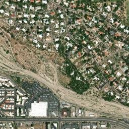 Tucson Country Club Estates Arizona High Resolution Satellite Map