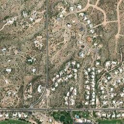 Tanque Verde map(satellite map)
