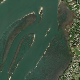 Satellite view of Oyster Reef Golf Club