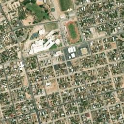 1201-1299 Sycamore Street, Big Spring, TX High Resolution Satellite Map