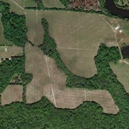 Pulaski County map(satellite map)