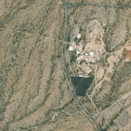 Old Tucson Arizona High Resolution Satellite Map