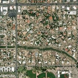 Tucson map(satellite map)