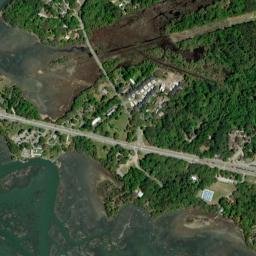 Hilton Head map(satellite map)