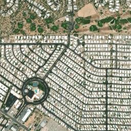Tucson Estates map(satellite map)