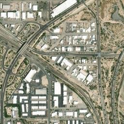 Polvo Arizona High Resolution Satellite Map