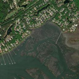 Satellite view of Palmetto Dunes - Robert Trent Jones Golf Course