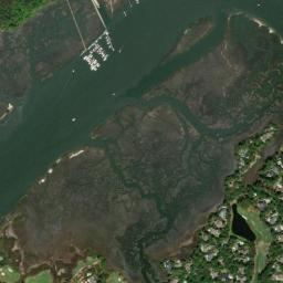 Satellite view of Palmetto Dunes - George Fazio Golf Course