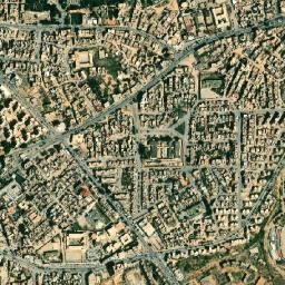 Gharyan map(satellite map)