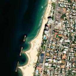 Herzliya Pituah map(satellite map)