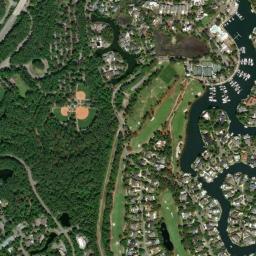 Satellite view of Palmetto Dunes - Arthur Hills Golf Course