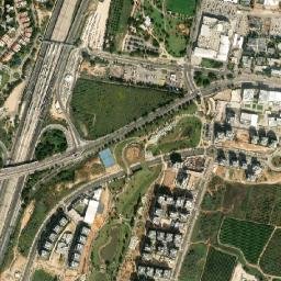 Herzliya map(satellite map)
