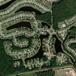 Satellite view of Crosswinds Golf Club