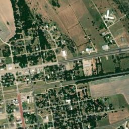 Kerens map(satellite map)