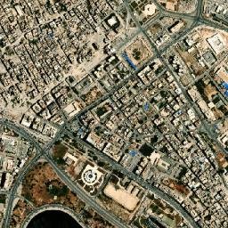 Benghazi map(satellite map)