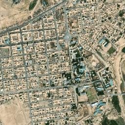 Qalāt map(satellite map)