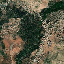 Bzou map(satellite map)