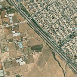 Sherafat map(satellite map)