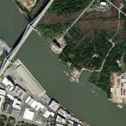 Savannah map(satellite map)
