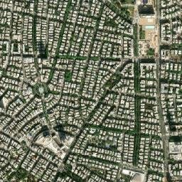 Tel Aviv map(satellite map)