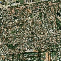 Ganei Tikva map(satellite map)