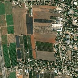 Neẖalim map(satellite map)