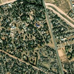 Satellite view of Hogan Golf Course