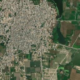 Eminabad map(satellite map)